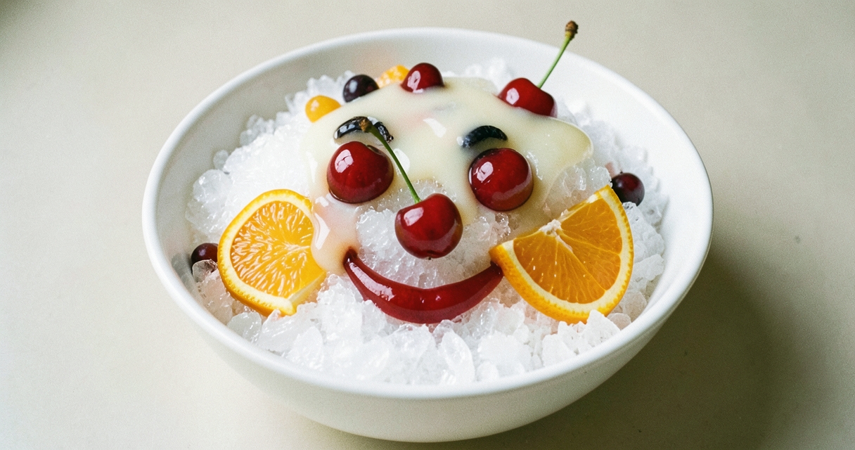 Was ist Kagoshimas Shirokuma? Kakigori bei Tenmonkan Mujyaki probiert